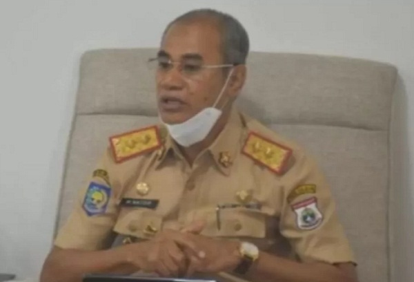 Asisten I Pemprov Sulbar Muh Natsir di Mamuju,