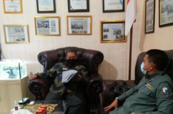Kepala Ombudsman Provinsi Sulawesi Barat Lukman Umar mendukung proyek bebas korupsi dana desa melalui gerakan desa gembira di Kabupaten Mamuju,